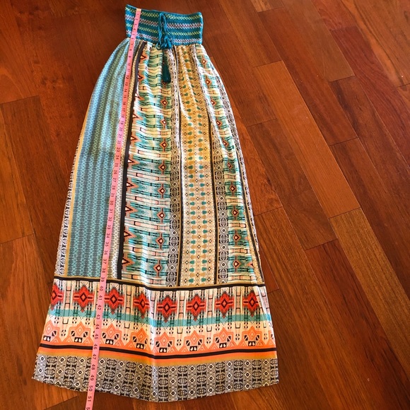 Flying Tomato Strapless Maxi Dress - Picture 7 of 8